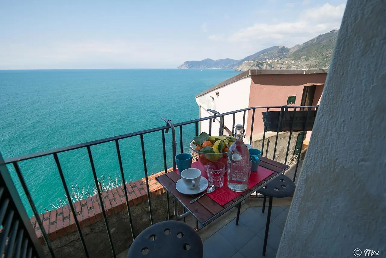 Il Baluardo Sea View Apartment On The Cliff Manarola